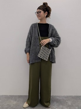 「アイテム（Tシャツ/カットソー）」を使った、310lepsim75さん（レディース・163cm・40代）の秋コーディネート