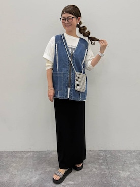 「LEPSIM（レプシィム）のアイテム」を使った、310lepsim75さん（レディース・163cm）の春コーディネート