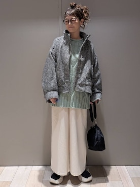 「アイテム（ブルゾン）」を使った、310lepsim75さん（レディース・163cm・40代）の秋コーディネート