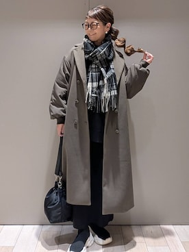 「アイテム（その他アウター）」を使った、310lepsim75さん（レディース・163cm）の秋コーディネート