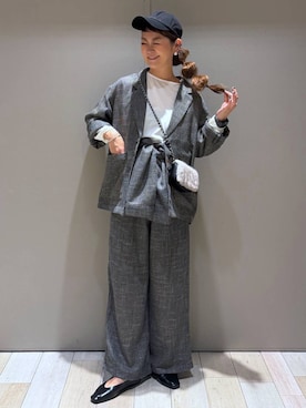 「LEPSIM（レプシィム）のアイテム（Tシャツ/カットソー）」を使った、310lepsim75さん（レディース・163cm）の秋コーディネート