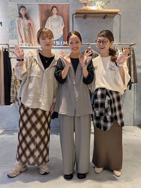 「アイテム（スカート）」を使った、310lepsim75さん（レディース・163cm・40代）の夏コーディネート