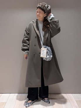 「アイテム（その他アウター）」を使った、310lepsim75さん（レディース・163cm・40代）の秋コーディネート