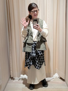 310lepsim75さん（レディース・163cm）の冬コーディネート