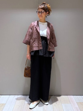 「LEPSIM（レプシィム）のアイテム」を使った、310lepsim75さん（レディース・163cm）の春コーディネート