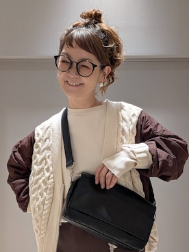 「アイテム（スカート）」を使った、310lepsim75さん（レディース・163cm・40代）の秋コーディネート