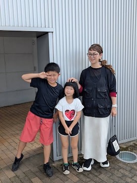 「LEPSIM（レプシィム）のストレッチサテンスカート　497324（スカート）」を使った、310lepsim75さん（レディース・163cm）の秋コーディネート