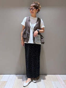 「LEPSIM（レプシィム）のアイテム」を使った、310lepsim75さん（レディース・163cm）の春コーディネート