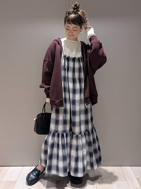 「アイテム（ママ＆ベビー）」を使った、310lepsim75さん（レディース・163cm）の秋コーディネート