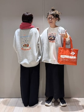 「アイテム（ストール/ショール）」を使った、310lepsim75さん（レディース・163cm）の秋コーディネート