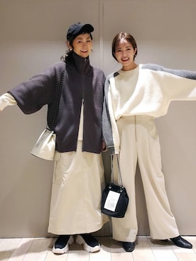 310lepsim75さん(レディース・163cm)の冬コーディネート