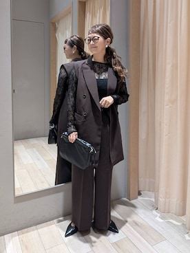 「アイテム（ショルダーバッグ）」を使った、310lepsim75さん（レディース・163cm・40代）の秋コーディネート