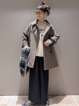 310lepsim75さん（レディース・163cm）の秋コーディネート