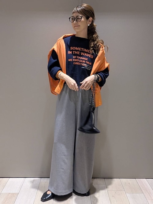 セール】12ゲージプリントロゴプルオーバー 323290（ニット/セーター