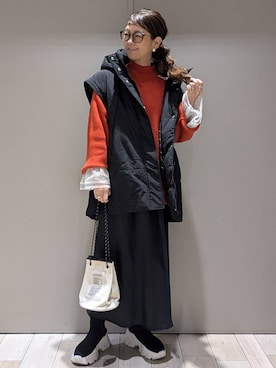「アイテム（ジャケット/アウター）」を使った、310lepsim75さん（レディース・163cm・40代）の冬コーディネート
