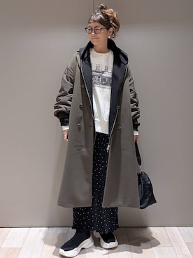 「アイテム（マタニティウェア/グッズ）」を使った、310lepsim75さん（レディース・163cm）の冬コーディネート