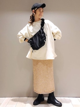 310lepsim75さん(レディース・163cm)の冬コーディネート