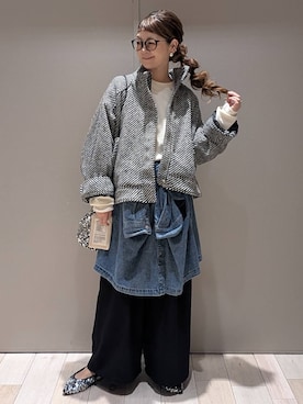 「アイテム（ジャケット/アウター）」を使った、310lepsim75さん（レディース・163cm・40代）の秋コーディネート
