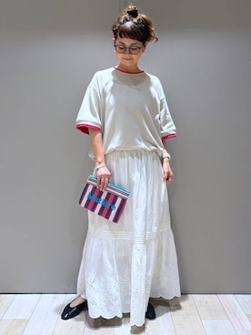 「LEPSIM（レプシィム）のアイテム」を使った、310lepsim75さん（レディース・163cm）の春コーディネート