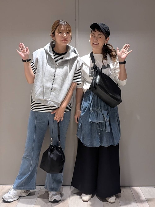 デニムフリルブラウス 579702（シャツ/ブラウス）｜LEPSIM（レプシィム