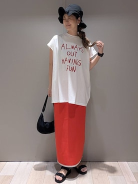 310lepsim75さん（レディース・163cm）の夏コーディネート