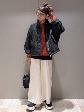 「LEPSIM（レプシィム）のアイテム」を使った、310lepsim75さん（レディース・163cm）の秋コーディネート