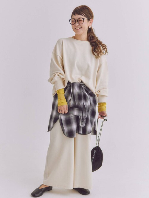 つっつん⭐︎ LEPSIMのパンツを使ったコーディネート(ZOZOTOWN Yahoo!店