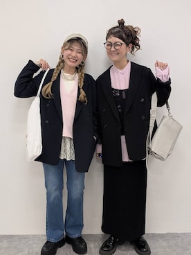 310lepsim75さん（レディース・163cm）の冬コーディネート