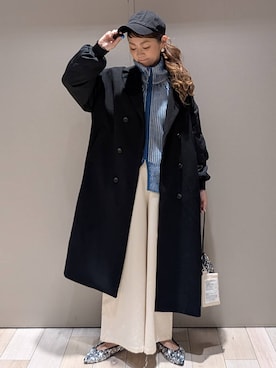 「アイテム（その他アウター）」を使った、310lepsim75さん（レディース・163cm・40代）の秋コーディネート