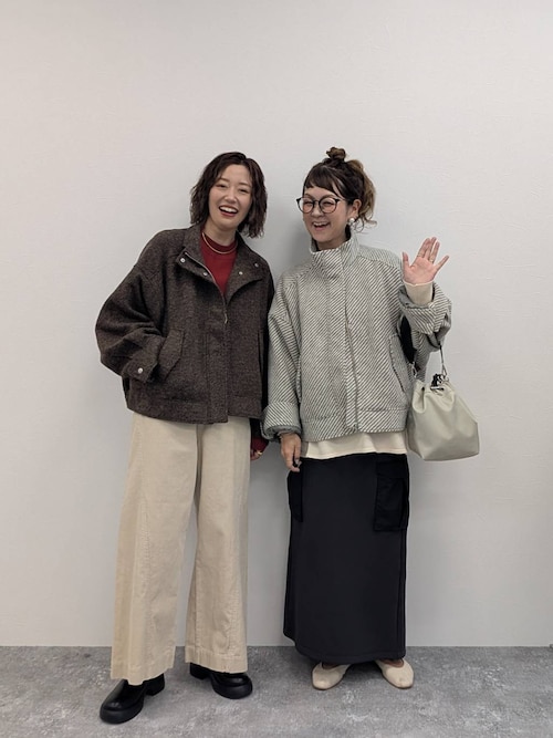 LEPSIM スライバーBIGブルゾン　モノトーン LEPSIM｜スライバーBIGブルゾン | Rakuten Fashion(楽天