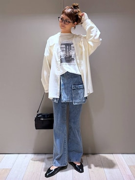 「LEPSIM（レプシィム）のアイテム」を使った、310lepsim75さん（レディース・163cm）の春コーディネート