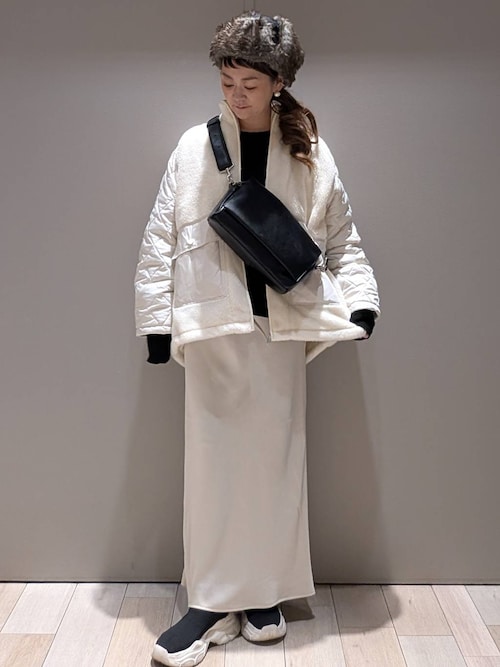 セール】スタンドボアキルトブルゾン 523889（ブルゾン）｜LEPSIM