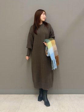 ヤノアミさん（レディース・163cm）の冬コーディネート