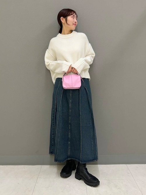 セール】ワイドリブクルーネックセーター（ニット/セーター）｜SENSE