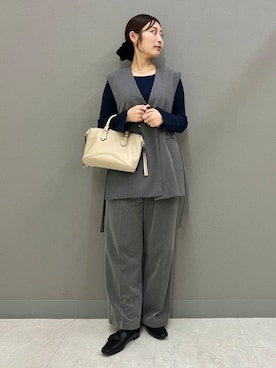 ヤノアミさん（レディース・163cm）の秋コーディネート