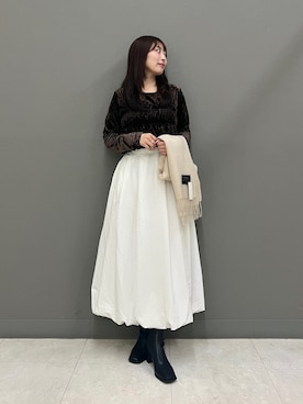 ヤノアミさん（レディース・163cm）の冬コーディネート