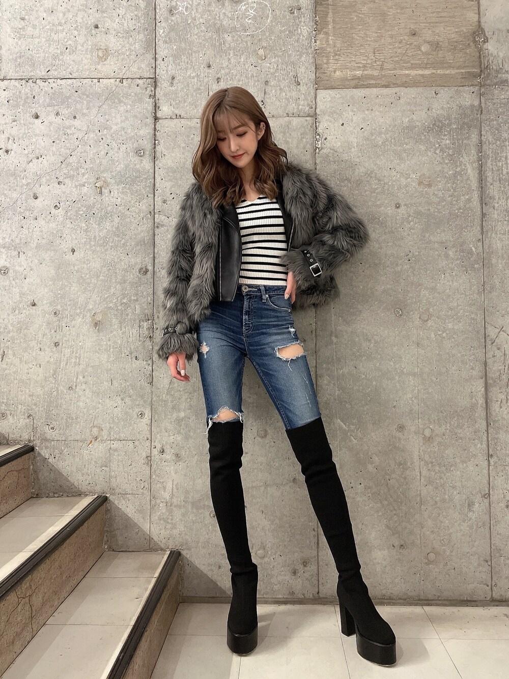 mai(GYDA)｜GYDAのデニムパンツを使ったコーディネート - WEAR 