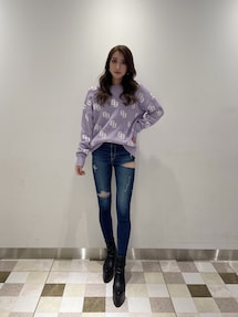 M/W SIDE RIPPEDスキニーデニムパンツ｜ジェイダ（GYDA）公式