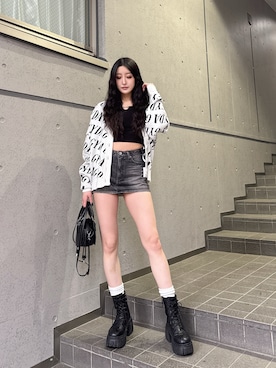 「GYDA（ジェイダ）のアイテム」を使った、maiさん（レディース・167cm）の春コーディネート