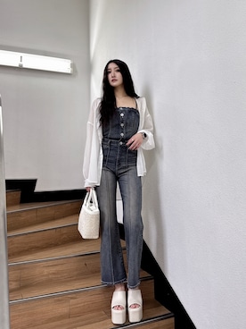 maiさん（レディース・167cm）の春コーディネート