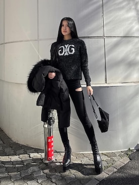 maiさん（レディース・167cm）の冬コーディネート