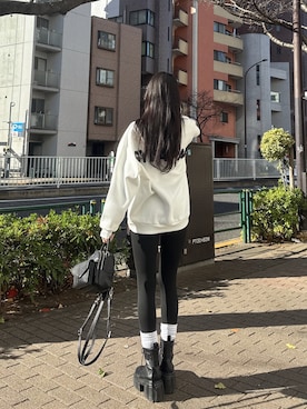 「GYDA（ジェイダ）のアイテム」を使った、maiさん（レディース・167cm）の冬コーディネート