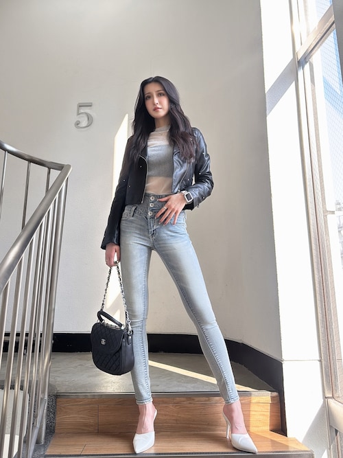 GYDA レザージャケット ライダース bijou フェイクレザーライダース