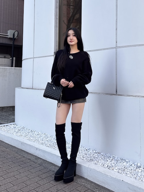 GGストーンキルティングBOX BAG（ショルダーバッグ）｜GYDA（ジェイダ