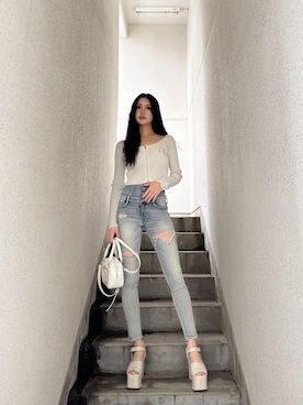 maiさん（レディース・167cm）の春コーディネート