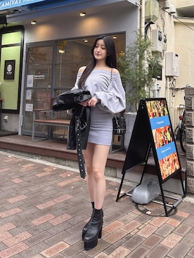 「骨格ナチュラル」｜maiさん（レディース・167cm）の冬コーディネート