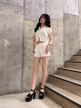 「GYDA」｜maiさん（レディース・167cm）の春コーディネート