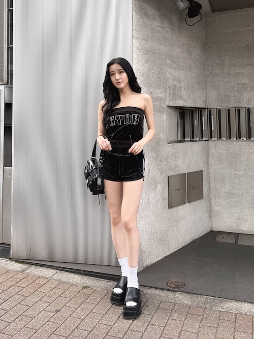 GYDAベロアベアロンパース
