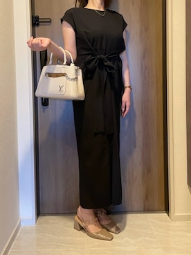 「LOUIS VUITTON（ルイヴィトン）のアイテム」を使った、chioriさん（レディース・156cm）の秋コーディネート