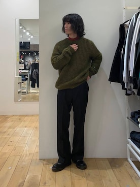 にしはらさん(メンズ・169cm)の冬コーディネート